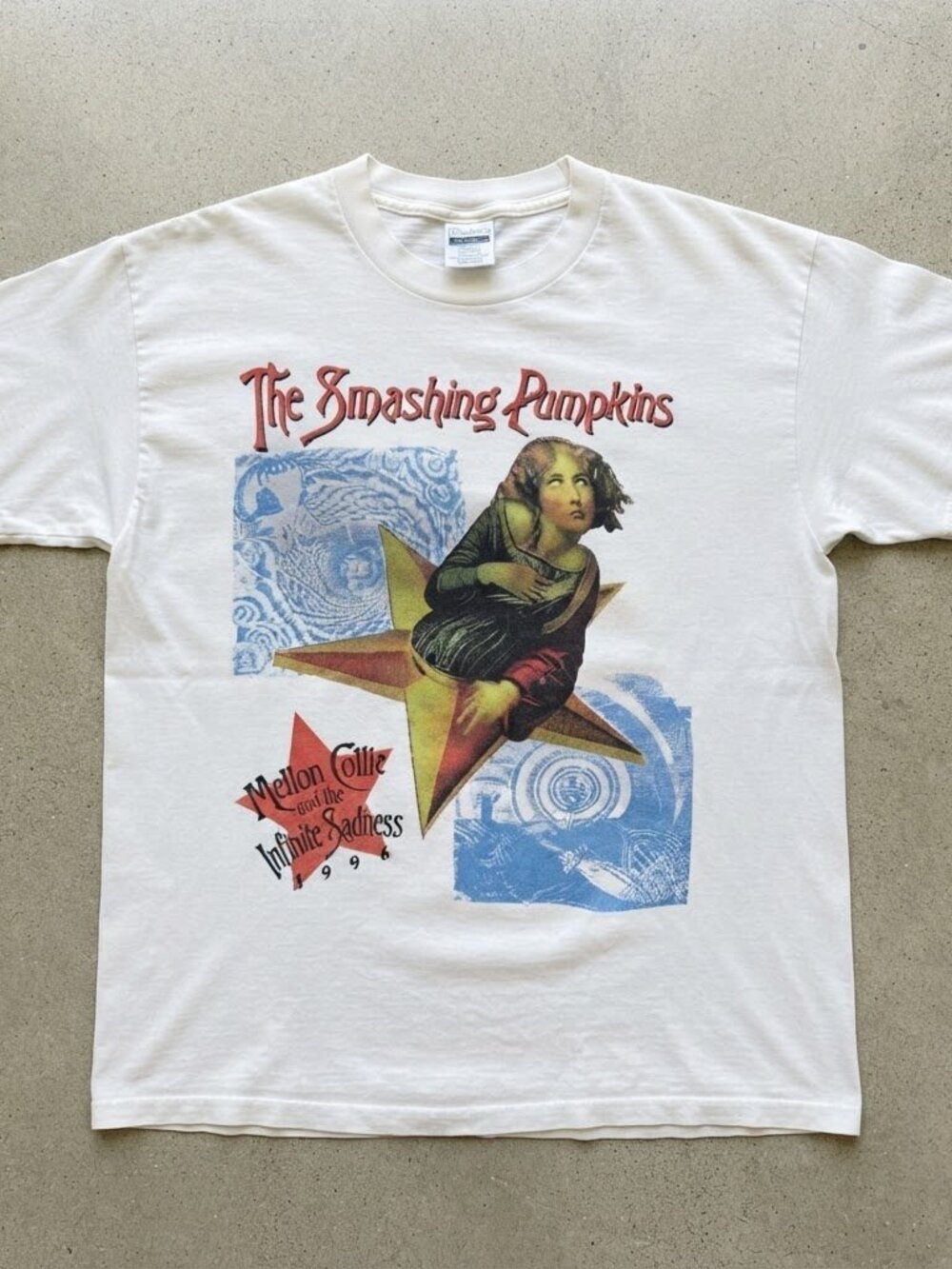 Smashing Pumpkins Mellon Collie and the Infinite Sadness 1996 White T-Shirt